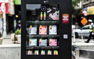 Verkoopautomaat om aandacht te krijgen voor je merk