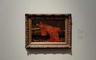 Meisjes in kimono van Breitner in het Rijksmuseum